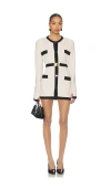 Rowen Rose X Revolve Long Sleeve Mini Dress In White