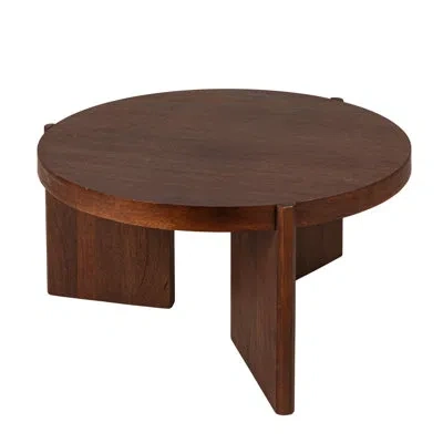 Rowena Interiors Atlas Mango Wood Coffee Table In Walnut