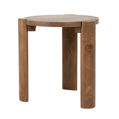 Rowena Interiors Quincy Round Mango Wood Side Table