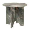Rowena Interiors Sculptural Table With Interlocking Base In Gray