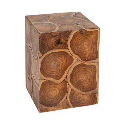 Rowena Interiors Square End Table In Natural