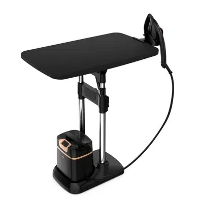 Rowenta Ixeo All In One Iron And Steamer Solution 1500 With Built-in 3-position Board In Black