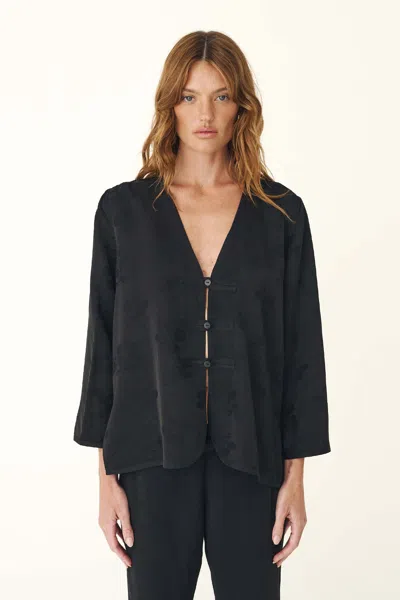 Rowie The Label Atta Jacquard Tang Shirt