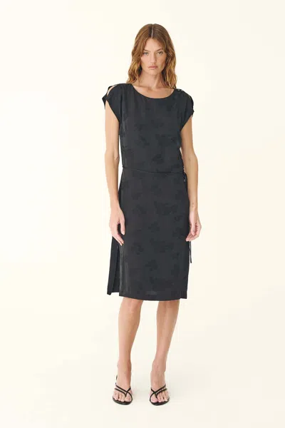 Rowie The Label Carla Jacquard Midi Dress