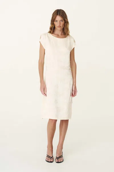 Rowie The Label Carla Jacquard Midi Dress