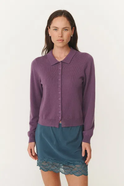 Rowie The Label Celia Merino Knit Cardigan