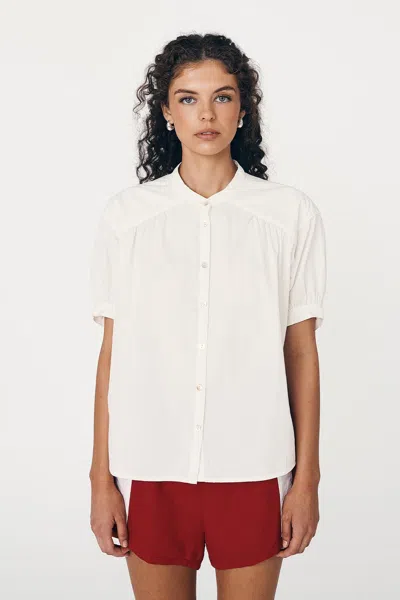 Rowie The Label Cora Spring Blouse In White