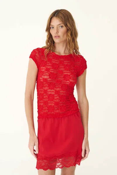 Rowie The Label Galo Sunflower Lace Tee