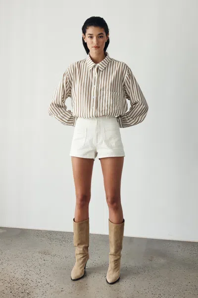 Rowie The Label Gio Shorts In White