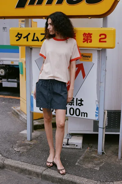 Rowie The Label Jessica Cargo Mini Skirt In Animal Print