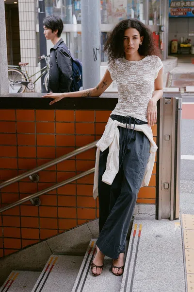 Rowie The Label Jessica Cargo Pants In Multi