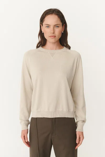 Rowie The Label Tiga Pigment Knit Jumper In Neutral