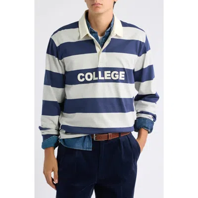 Rowing Blazers Animal Rugby Shirt In Multi