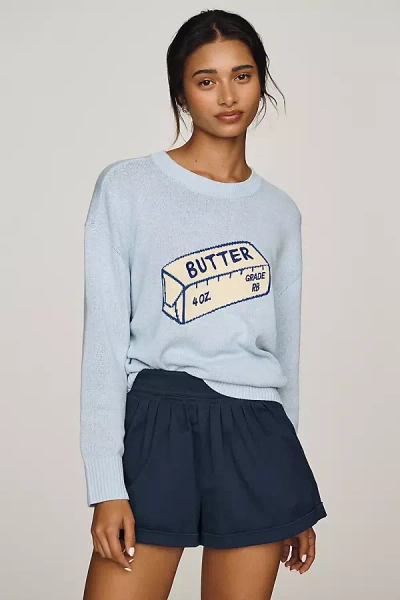 Rowing Blazers Butter Graphic Sweatshirt In Blue
