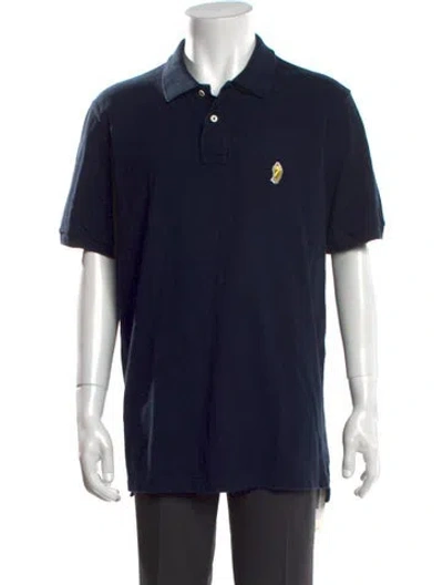 Pre-owned Rowing Blazers Collar Short Sleeve Polo Shirt In Neutrals