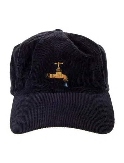 Pre-owned Rowing Blazers Corduroy Baseball Hat In Blue