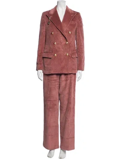 Pre-owned Rowing Blazers Corduroy Pant Set In Pink