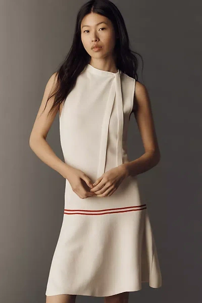 Rowing Blazers Drop-waist Mini Dress In Neutral