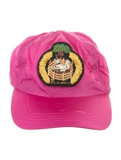 Pre-owned Rowing Blazers Embroidered Baseball Cap In Pink