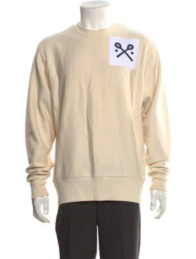 Pre-owned Rowing Blazers Graphic Print Crew Neck Pullover In Neutral