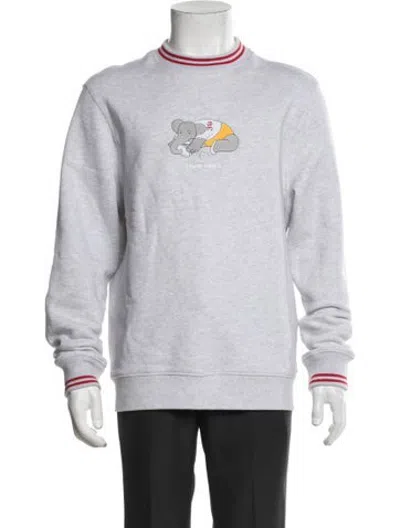 Pre-owned Rowing Blazers Graphic Print Crew Neck Sweatshirt In Multicolor