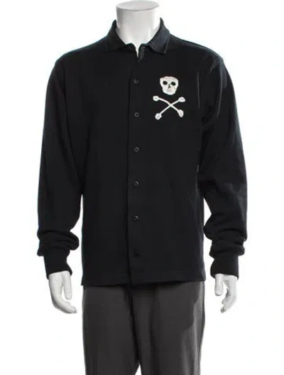 Pre-owned Rowing Blazers Graphic Print Jacket In Black