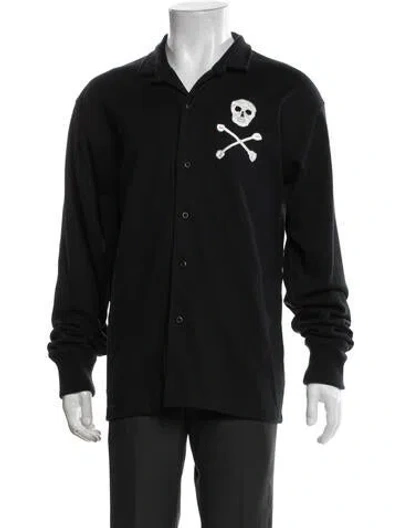 Pre-owned Rowing Blazers Graphic Print Long Sleeve Shirt In Blue
