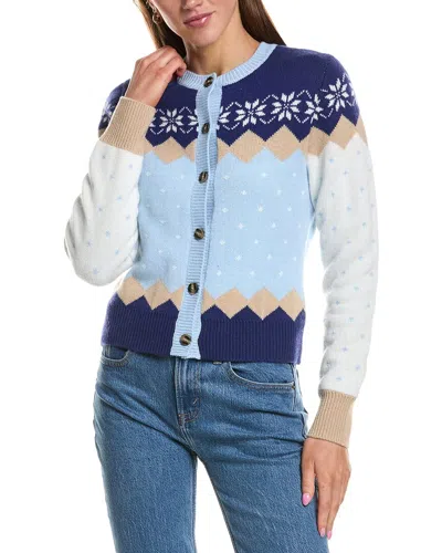 Rowing Blazers Holiday Fairisle Wool & Cashmere-blend Cardigan In Multi