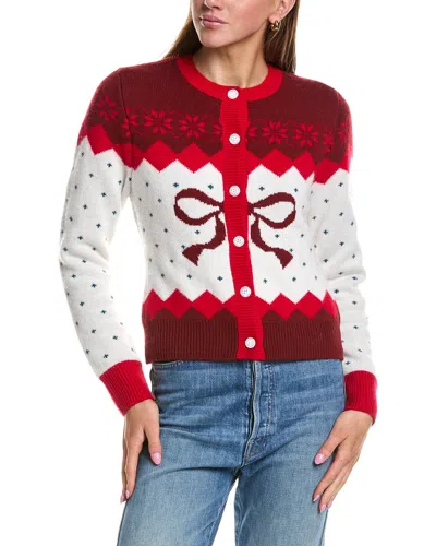 Rowing Blazers Holiday Fairisle Wool & Cashmere-blend Cardigan In Multi