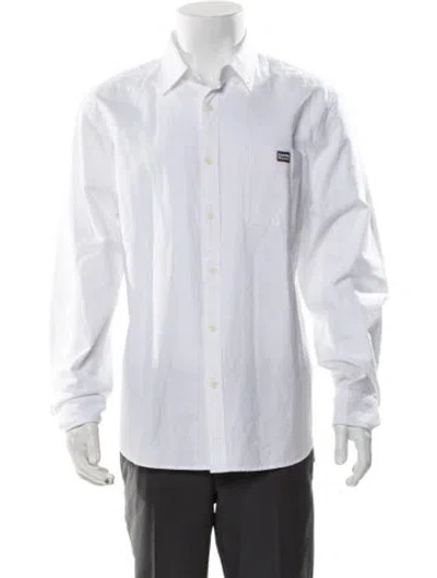 Pre-owned Rowing Blazers Long Sleeve Dress Shirt In White