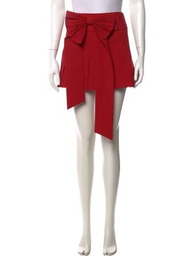 Pre-owned Rowing Blazers Mini Skirt W/ Tags In Red