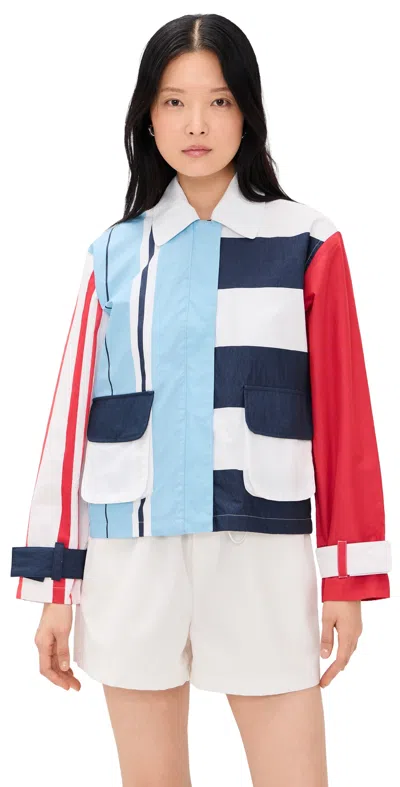 Rowing Blazers Nylon Utility Jacket Blue