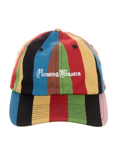 Pre-owned Rowing Blazers Pattern Print Baseball Cap In Pink
