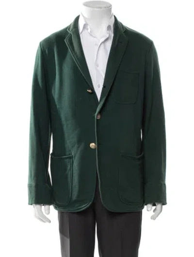 Pre-owned Rowing Blazers Peacoat In Green