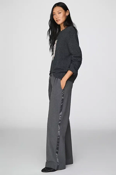 Rowing Blazers Pinstripe Everyday Pants In Grey