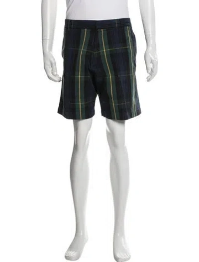 Pre-owned Rowing Blazers Plaid Print Chino Shorts In Multi