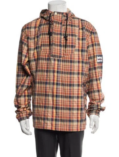 Pre-owned Rowing Blazers Plaid Print Jacket In Multicolor