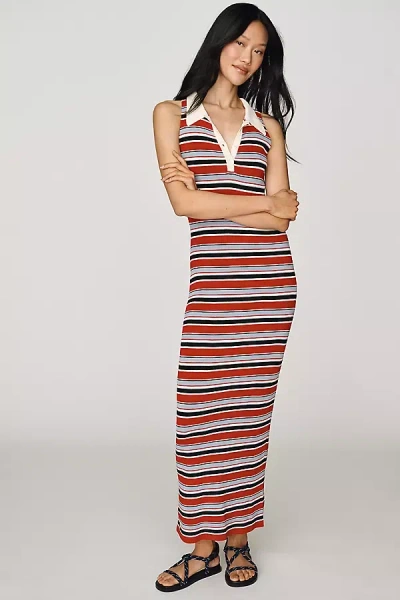 Rowing Blazers Polo Halter Dress In Multi