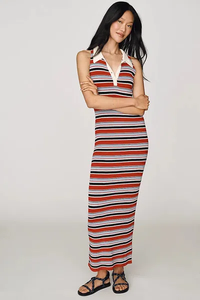 Rowing Blazers Polo Halter Dress In Multi