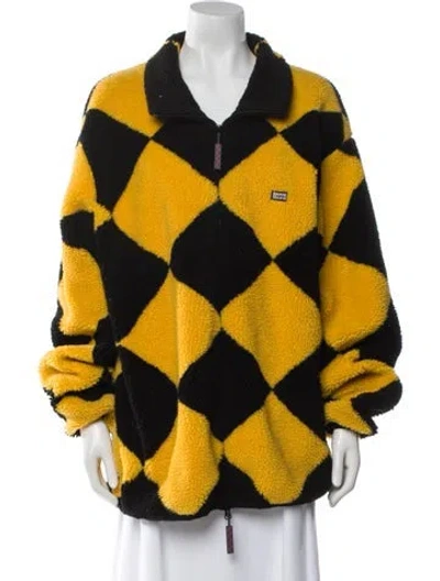 Pre-owned Rowing Blazers Printed Jacket In Yellow