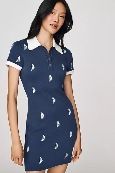 Rowing Blazers Sailboat Sweater Dress In Multi