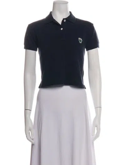 Pre-owned Rowing Blazers Short Sleeve Polo In Blue