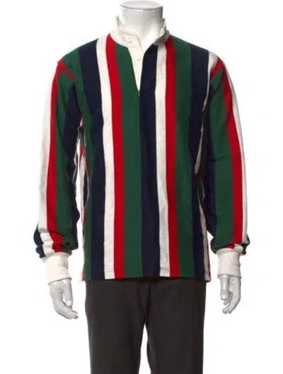Pre-owned Rowing Blazers Striped Long Sleeve Shirt In Multicolor
