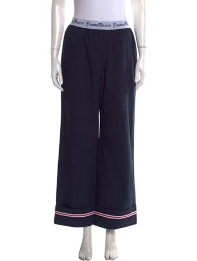 Pre-owned Rowing Blazers Wide Leg Pants In Blue