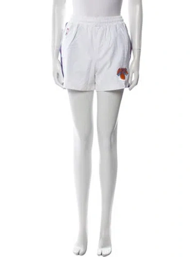 Pre-owned Rowing Blazers X Nba Mini Shorts In White