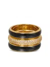Roxanne Assoulin A Touch Of Midnight Ring In Gold