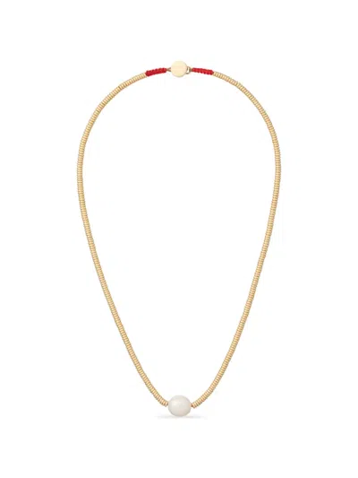 Roxanne Assoulin Beaded-detail Necklace In Gold