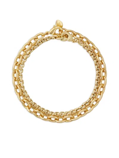 Roxanne Assoulin Chain Reaction Bracelet In Gold