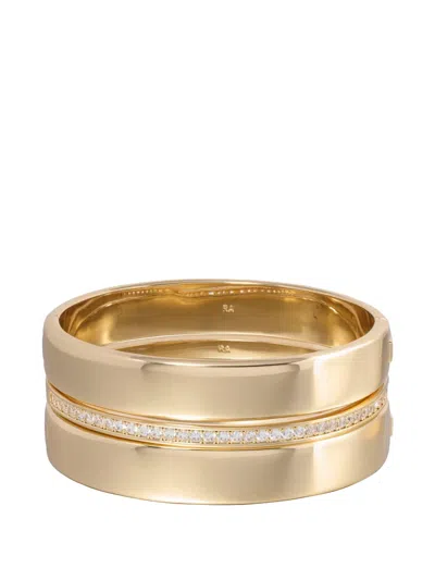 Roxanne Assoulin Cuff-design Bracelet In Gold