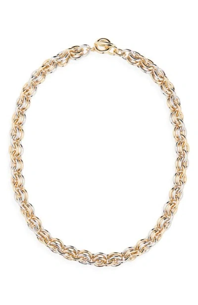 ROXANNE ASSOULIN ROXANNE ASSOULIN DOUBLE LINK NECKLACE